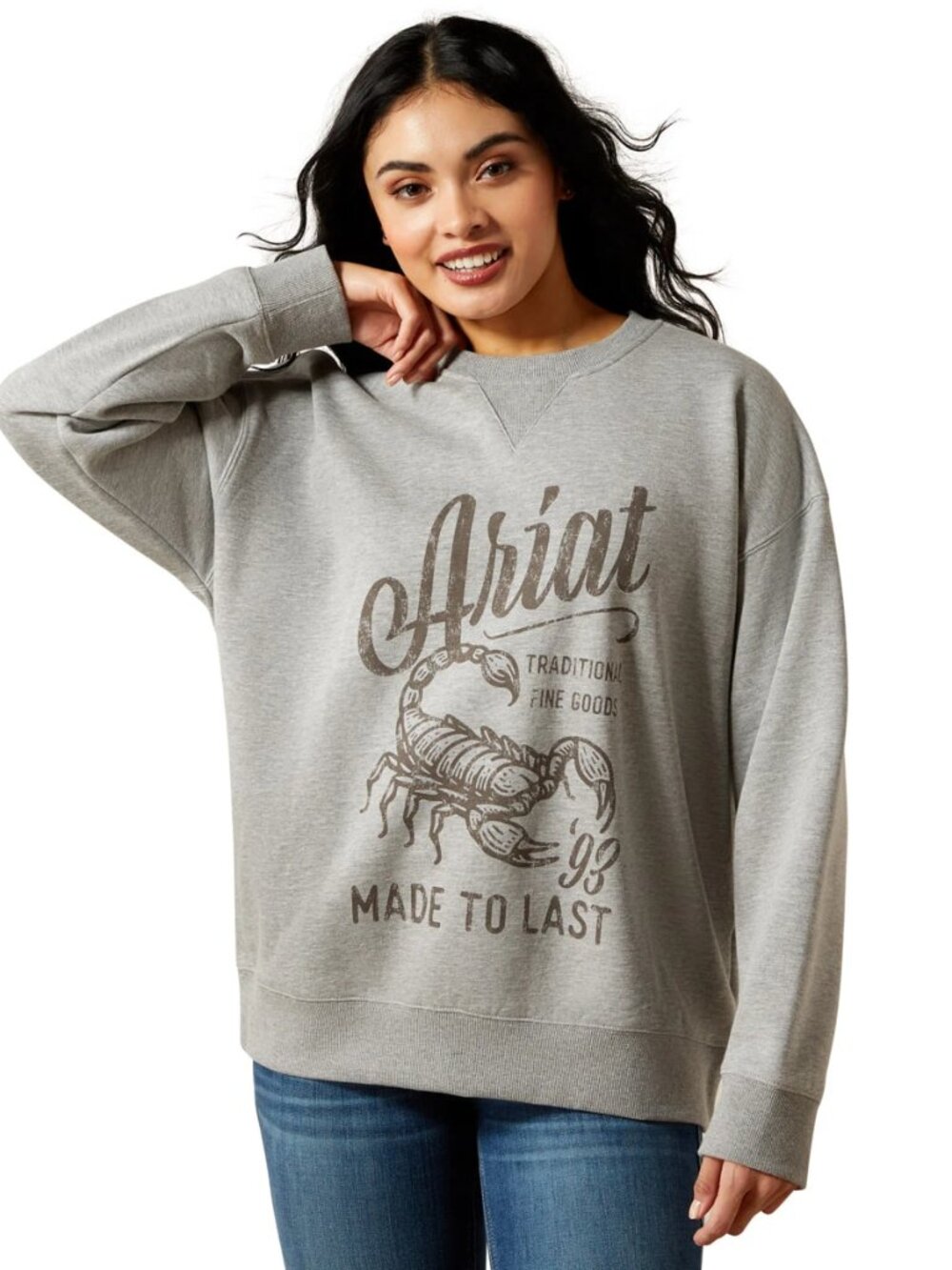 Women's Scorpion Script Oversized Sweatshirt | NWT